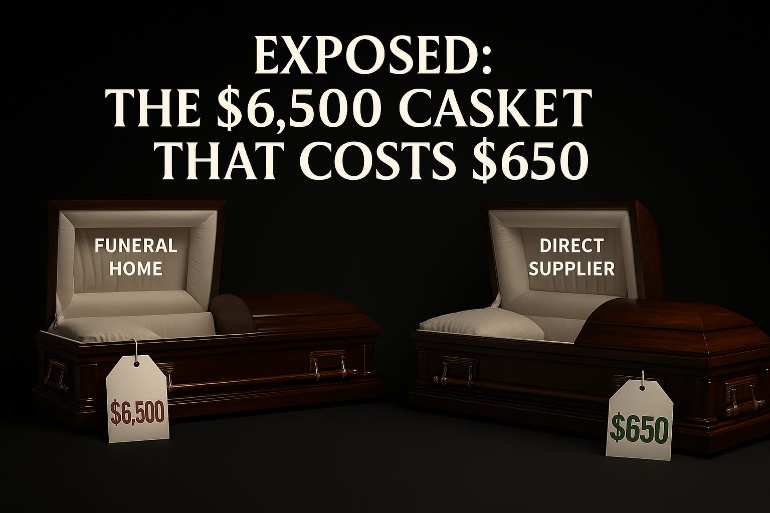 EXPOSED: How Funeral Homes Legally Rob Grieving Families of $15,000+ (Investigation)