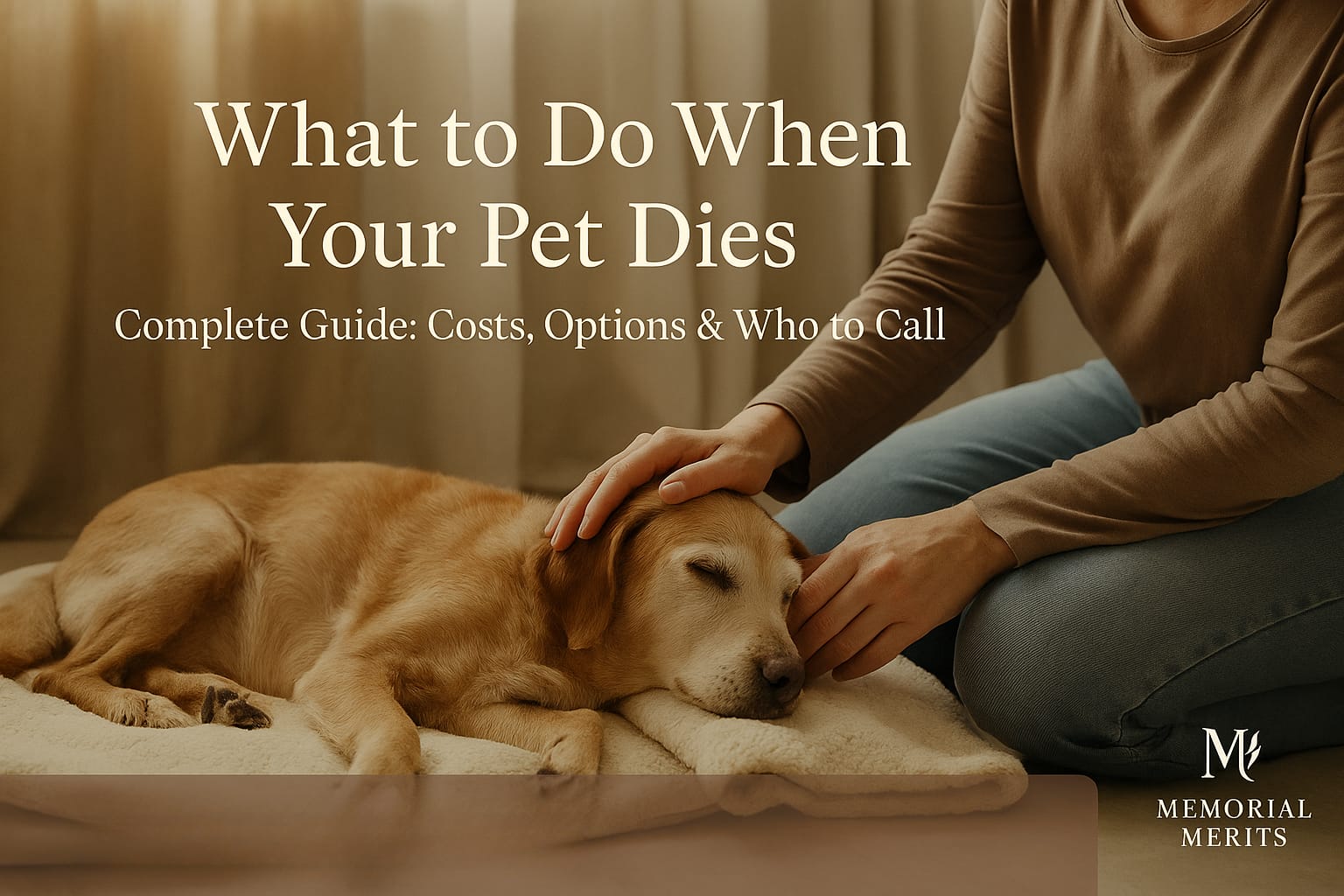 What to Do When Your Pet Dies: A Complete Step-by-Step Guide (Costs, Options & Who to Call)