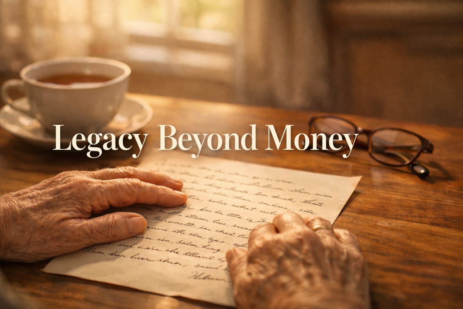 How to Leave a Legacy Beyond Money: Building What Wealth Can’t Buy