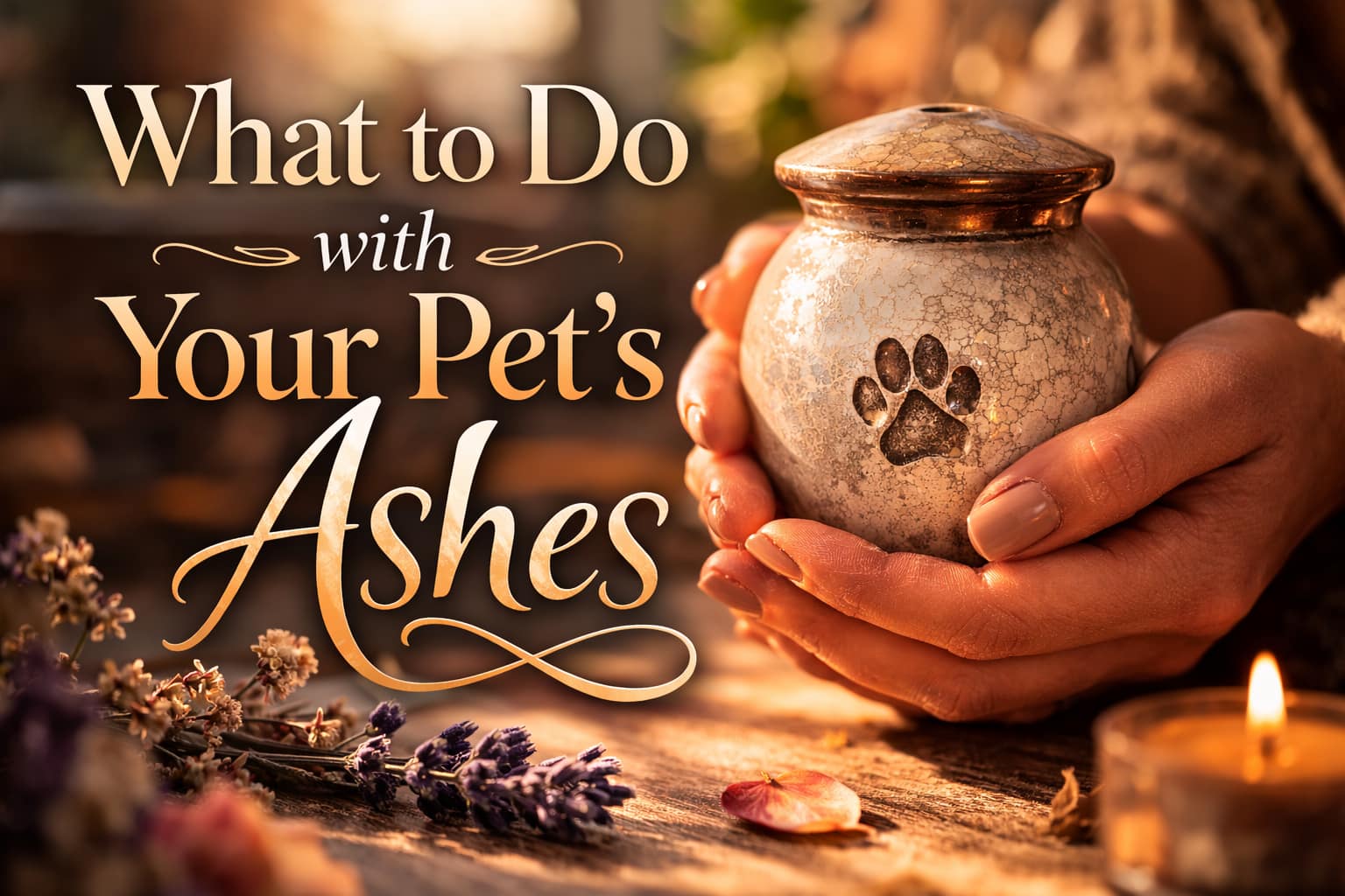 What to Do with Your Pet’s Ashes After Cremation: A Guide for Every Family