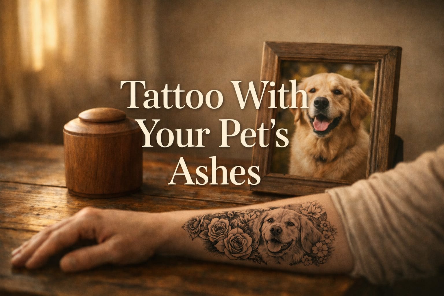 Tattoo With Pet Ashes: A Grief-First Guide for Pet Parents (2026)