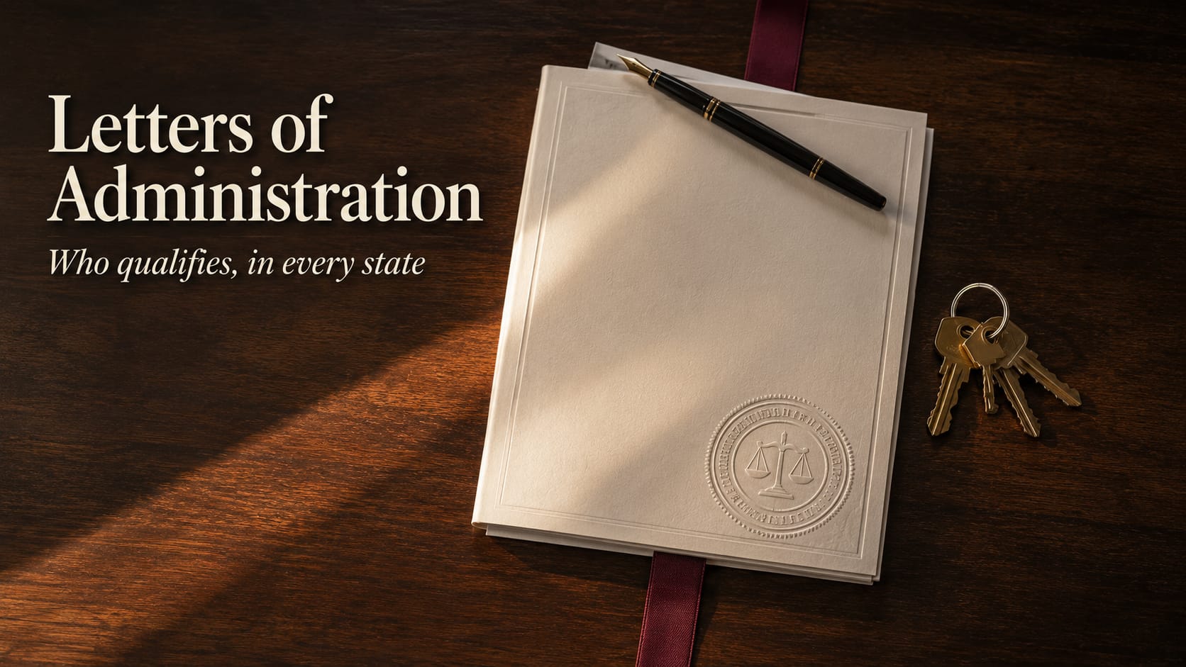 Letters of Administration: Who Qualifies in Your State