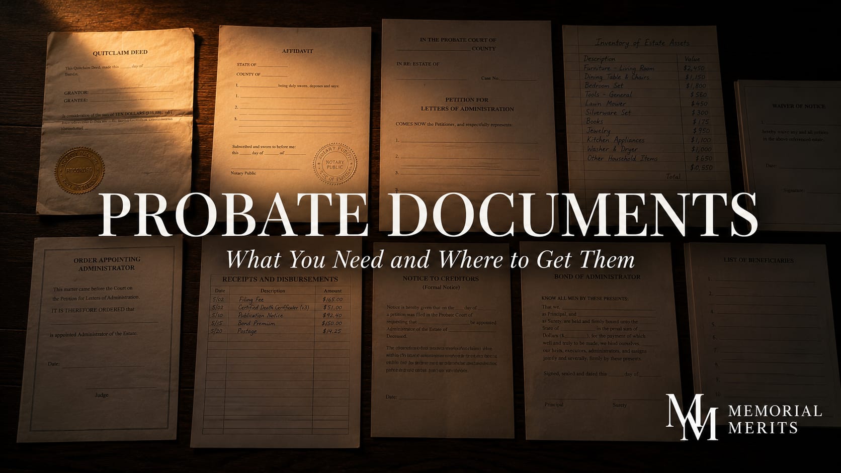 Probate Documents and Forms: What You Actually Need in 2026