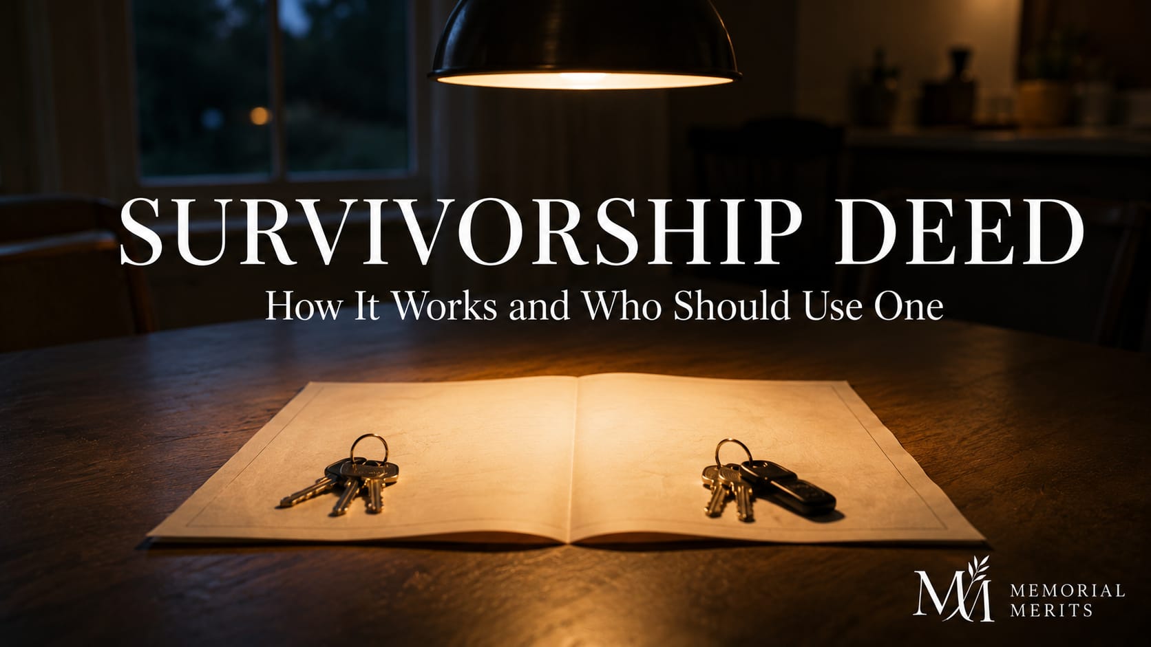 Survivorship Deed 2026: How It Works and Who Should Use One