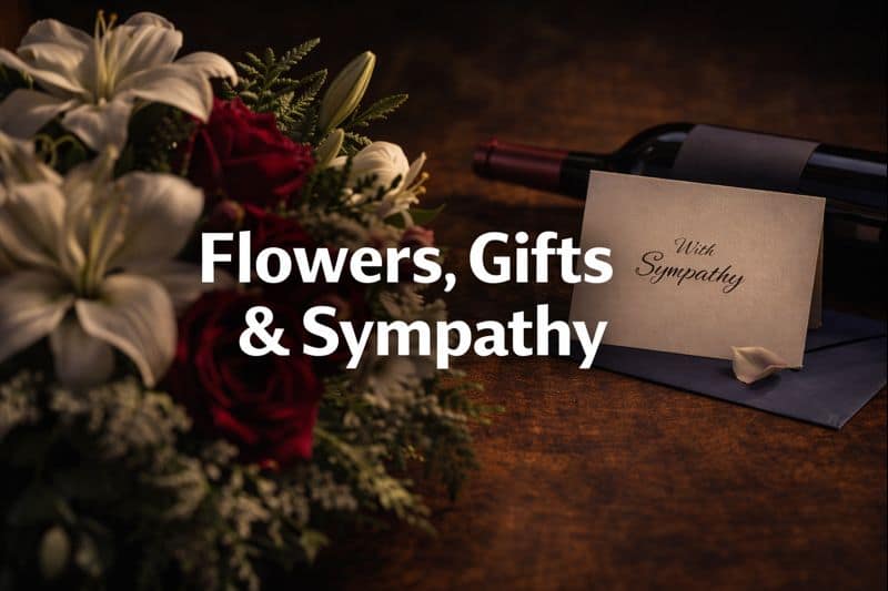 Funeral flowers, memorial wines and sympathy gifts for same-day delivery